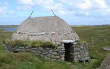 Rebuilt Norse-style mill at Carloway