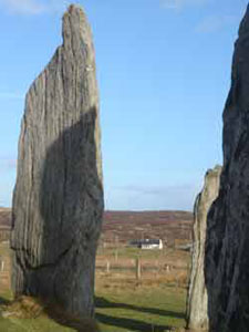 Callanish Stones showing our Self Catering House